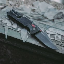 SOG Trident AT Black & Red Folding Knife -Outdoor Tactical Gear sog trident at black and red folding knife 11 12 01 57 90309.1601512551