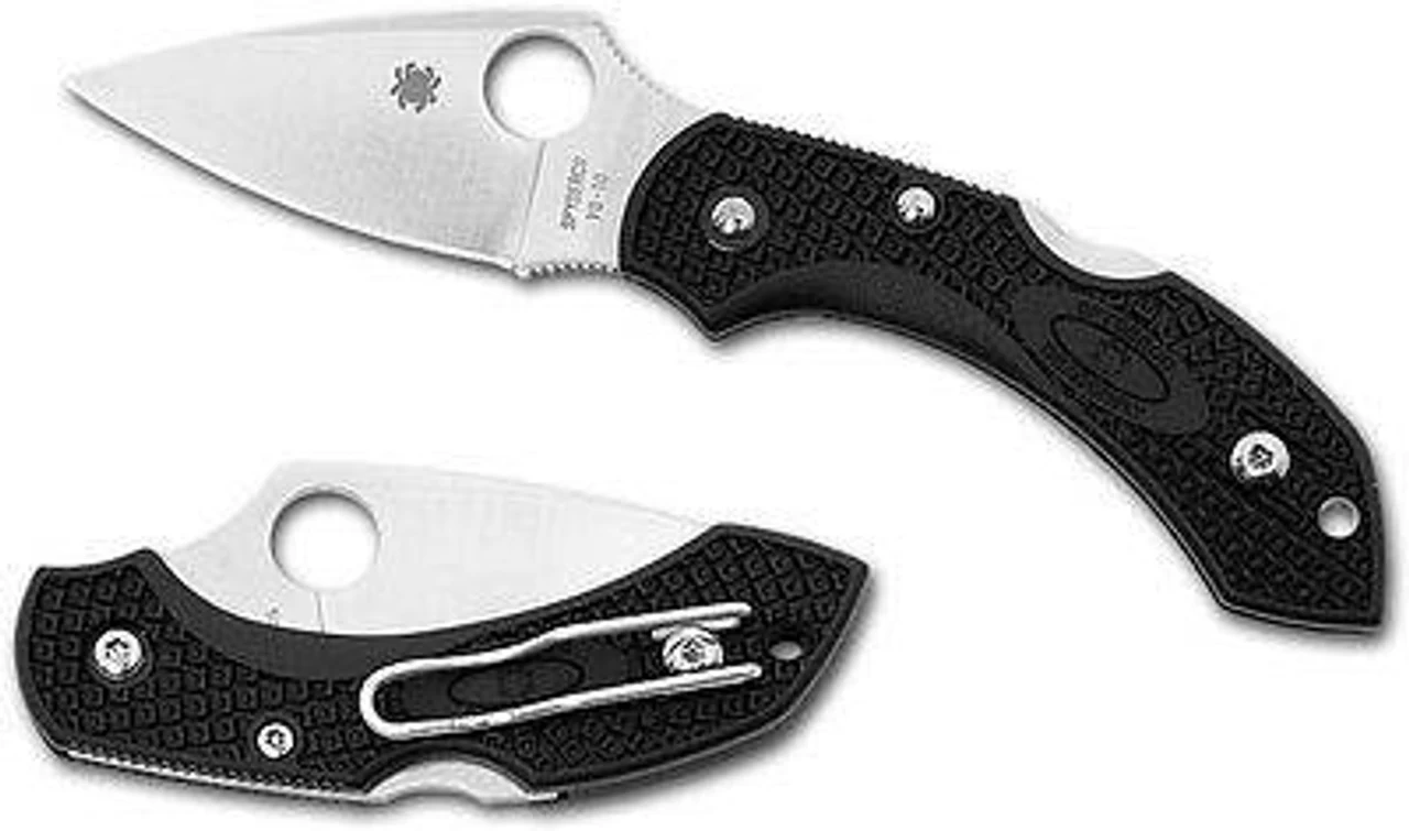 Spyderco Dragonfly 2 Lightweight Black Folding Knife 4 Spyderco Dragonfly 2 Lightweight Black Folding Knife - Image 2