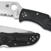 Spyderco Endura 4 Lightweight Black Spyder Edge Folding Knife -Outdoor Tactical Gear spyderco endura 4 lightweight black spyder edge folding knife c10sbk 32698.1603744361