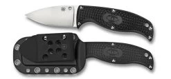 Spyderco Enuff Leaf Fixed Blade Knife