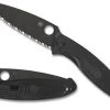 Spyderco Resilience Lightweight Black Blade Folding Knife -Outdoor Tactical Gear spyderco resilience lightweight black blade folding knife c142b 80146.1621469487