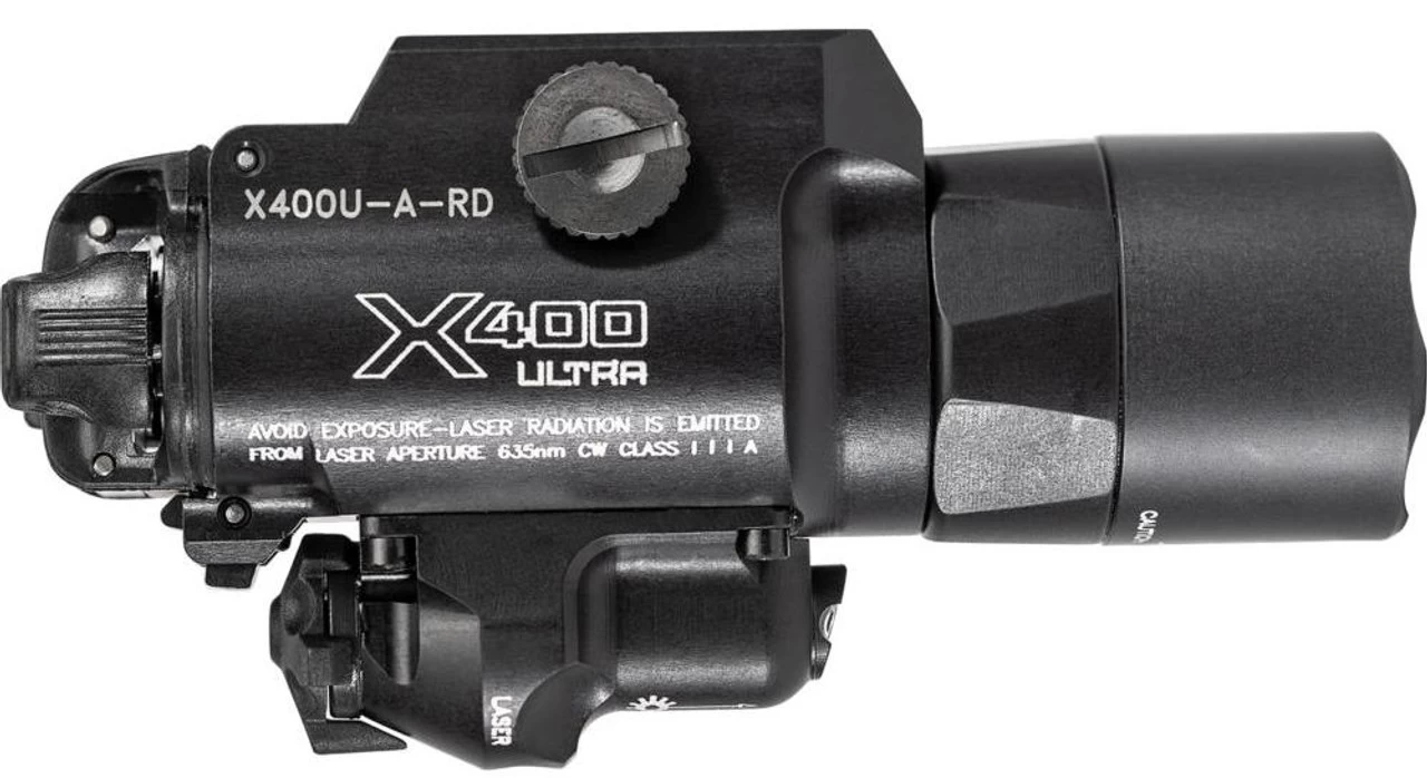 SureFire X400 Ultra WeaponLight With Red Laser 4 SureFire X400 Ultra WeaponLight With Red Laser - Image 2