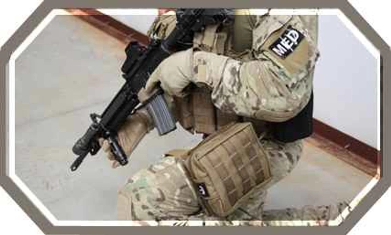 Tactical Medical Solutions Drop Leg Pouch - Basic Kit 8 Tactical Medical Solutions Drop Leg Pouch - Basic Kit - Image 6
